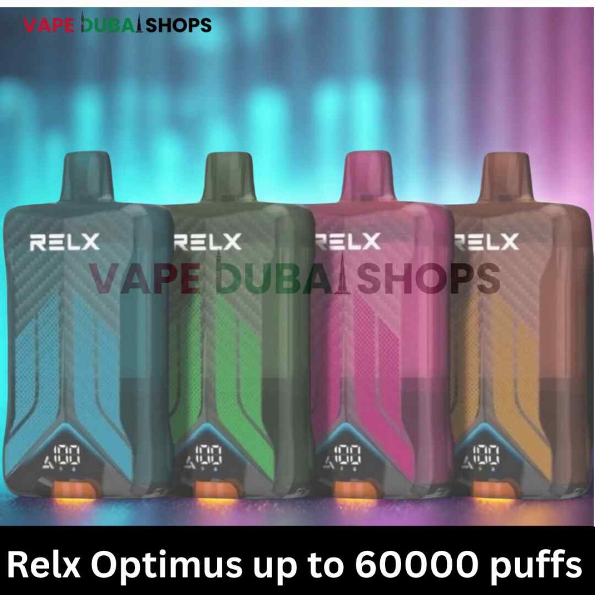 Relx Optimus 60000 puffs 50mg vape in Dubai Relx Optimus 60000 puffs 50mg vape in Dubai