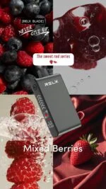 Relx blade 50000 puffs 50mg nicotine ___Mixed Berries