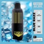 TESIYI AK 50000 Puffs 50mg Disposable Vape in Dubai blue razz