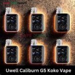 Uwell Caliburn G5 Koko Vape Kit 1600mAh 3ml (Max 35W) in the UAE