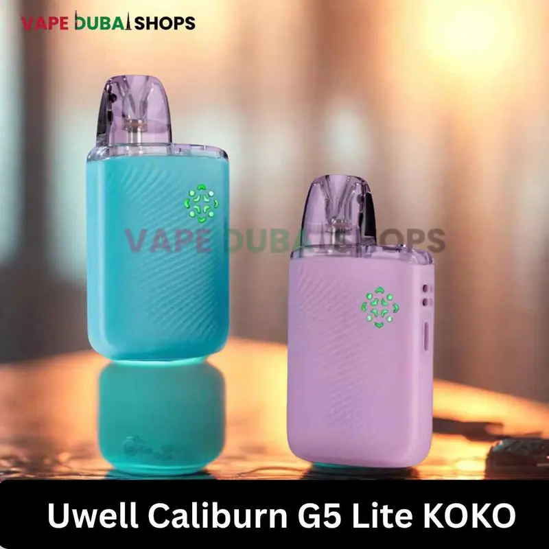 Uwell Caliburn G5 Lite KOKO Kit 1600mAh 3ml in the UAE Uwell Caliburn G5 Lite KOKO Kit 1600mAh 3ml in the UAE