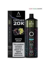 Adalya Edition 20k 20000 Puffs Shisha Disposable Vape DUBAI - Grape Drop