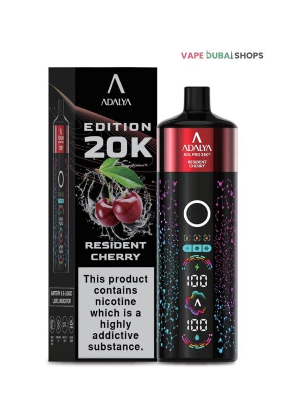 Adalya Edition 20k 20000 Puffs Shisha Disposable Vape DUBAI - Resident Chery