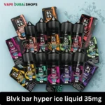Blvk bar hyper ice liquid 35mg and 50mg nicotine