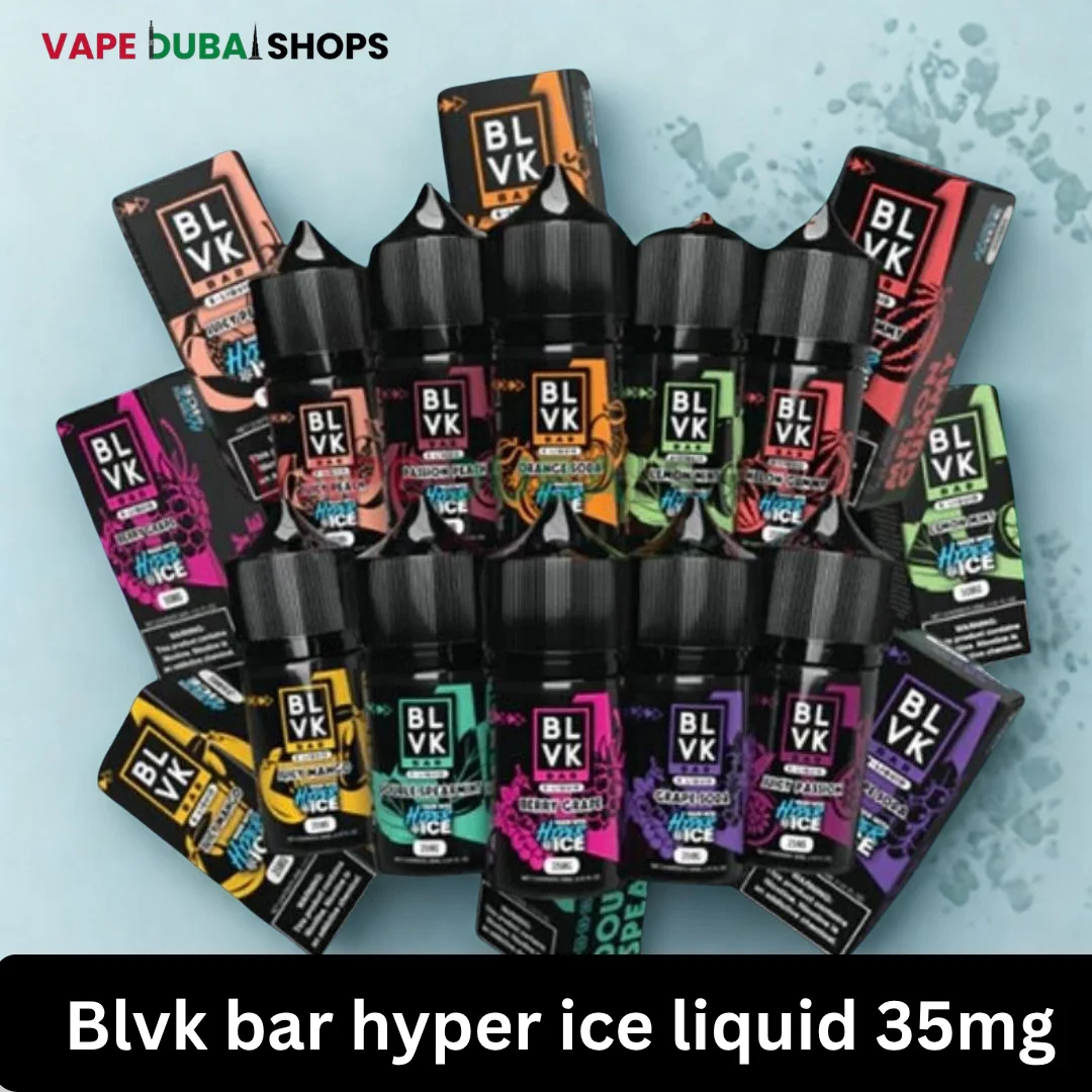 Blvk bar hyper ice liquid 35mg and 50mg nicotine Blvk bar hyper ice liquid 35mg and 50mg nicotine