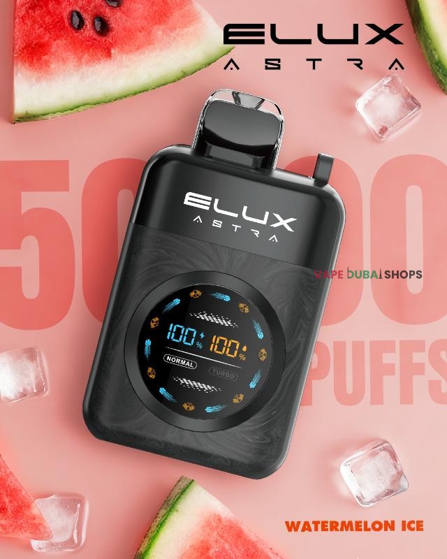 Elux Astra 50000 Puffs Disposable Vape in Dubai - Watermelon Ice