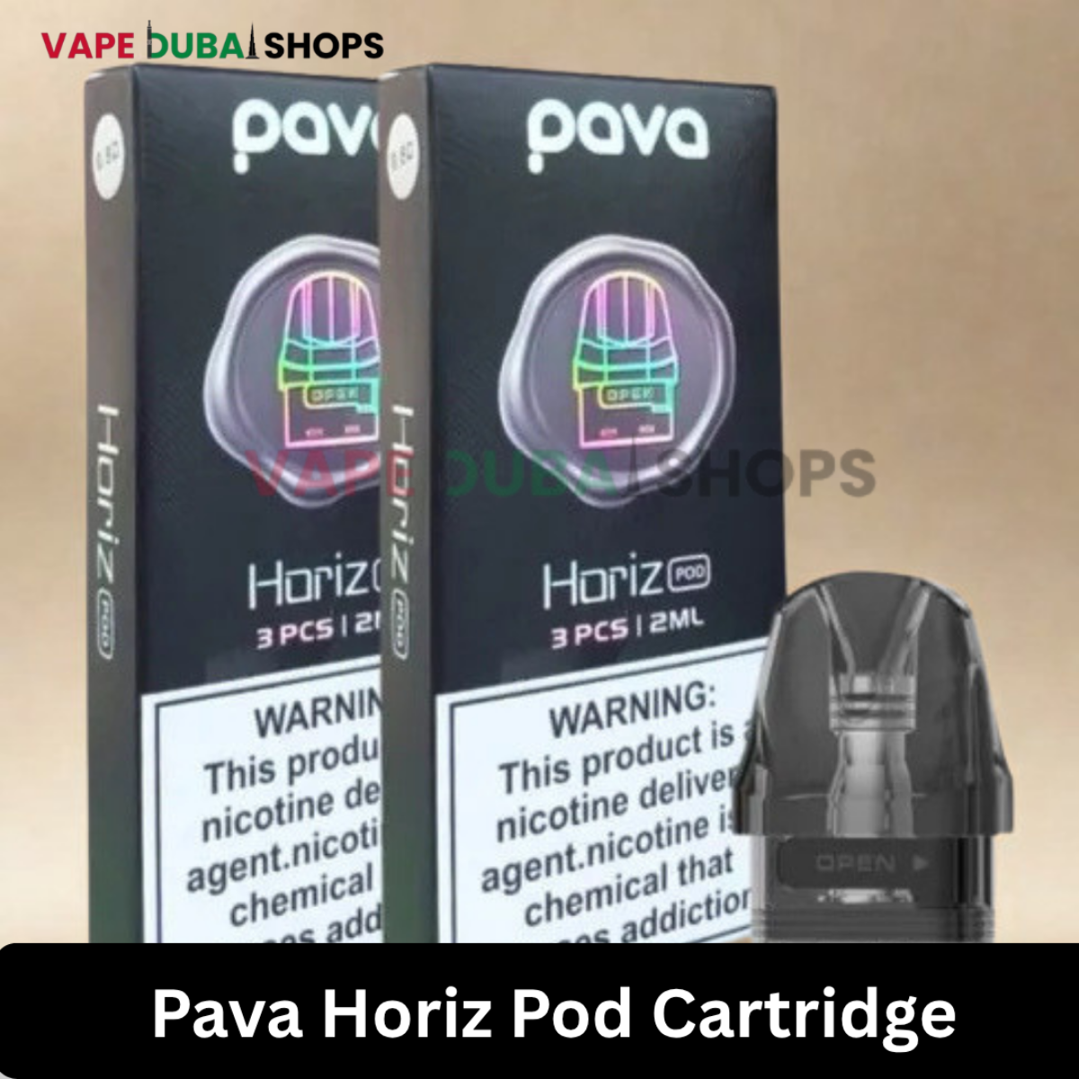 Pava Horiz replacement pod cartridges in Dubai