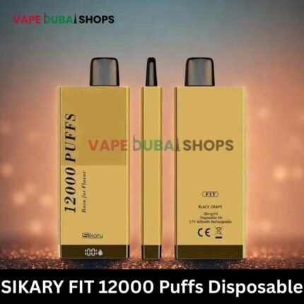 SIKARY FIT 12000 Puffs Disposable Vape 20mg-ml nicotine In UAE