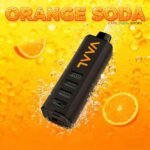 Vaal cyber shisha dtl 50000 puffs 5mg nicotine __Orange Soda