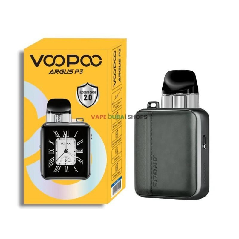 Voopoo-Argus-P3-Pod-kit-in-Dubai__Gray Leather