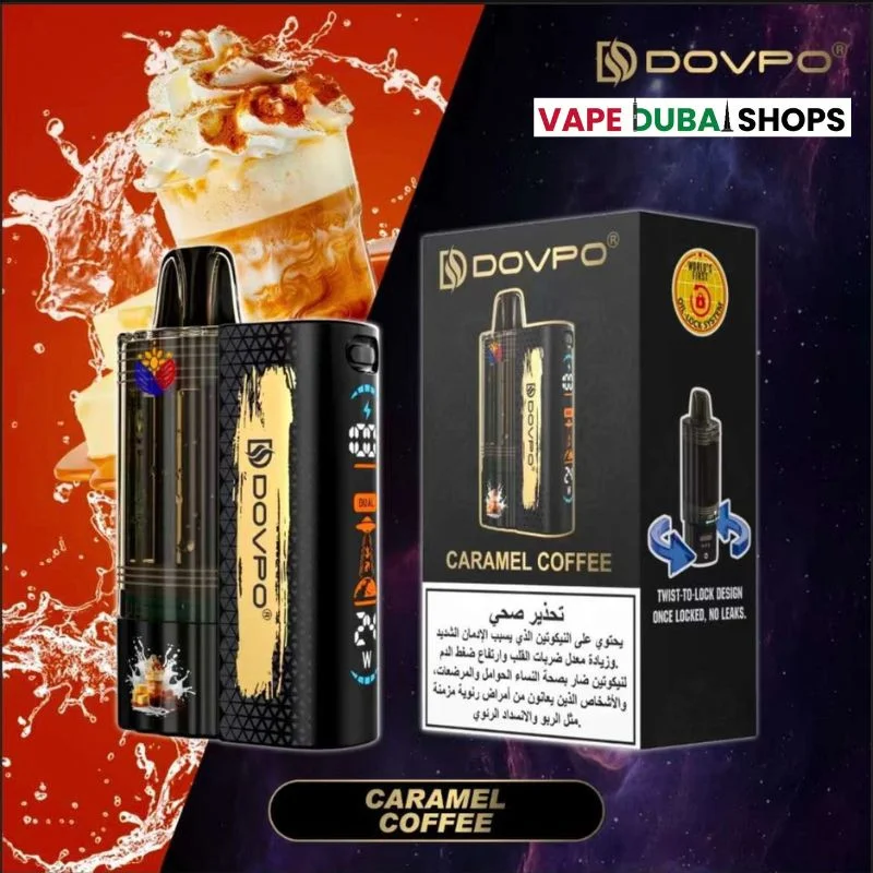 DOVPO-30K-Disposable-Vape-in-UAE-caramel-coffee