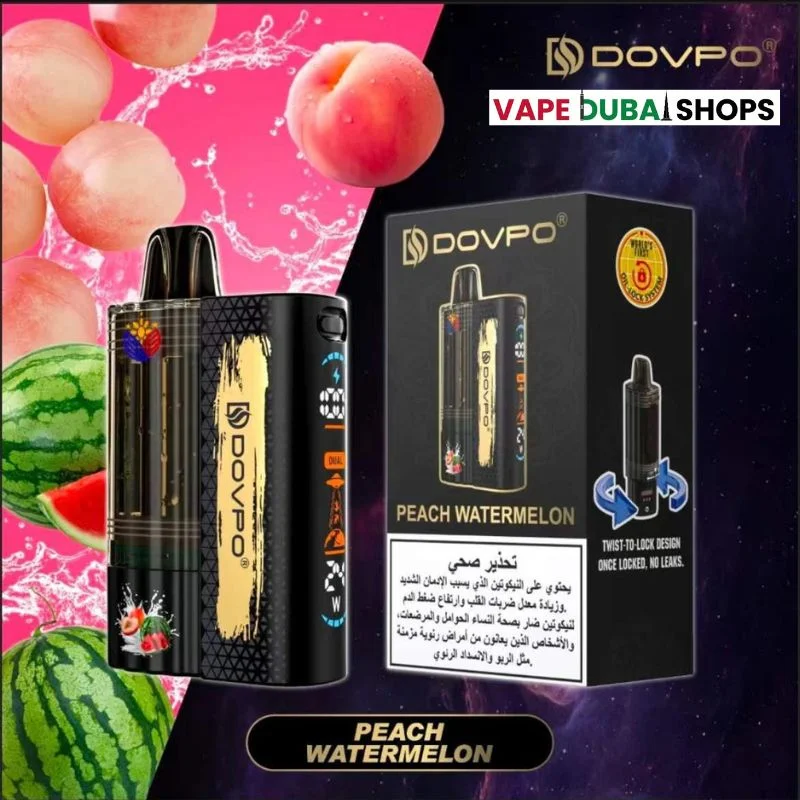 DOVPO-30K-Disposable-Vape-in-UAE-peach-watermelon