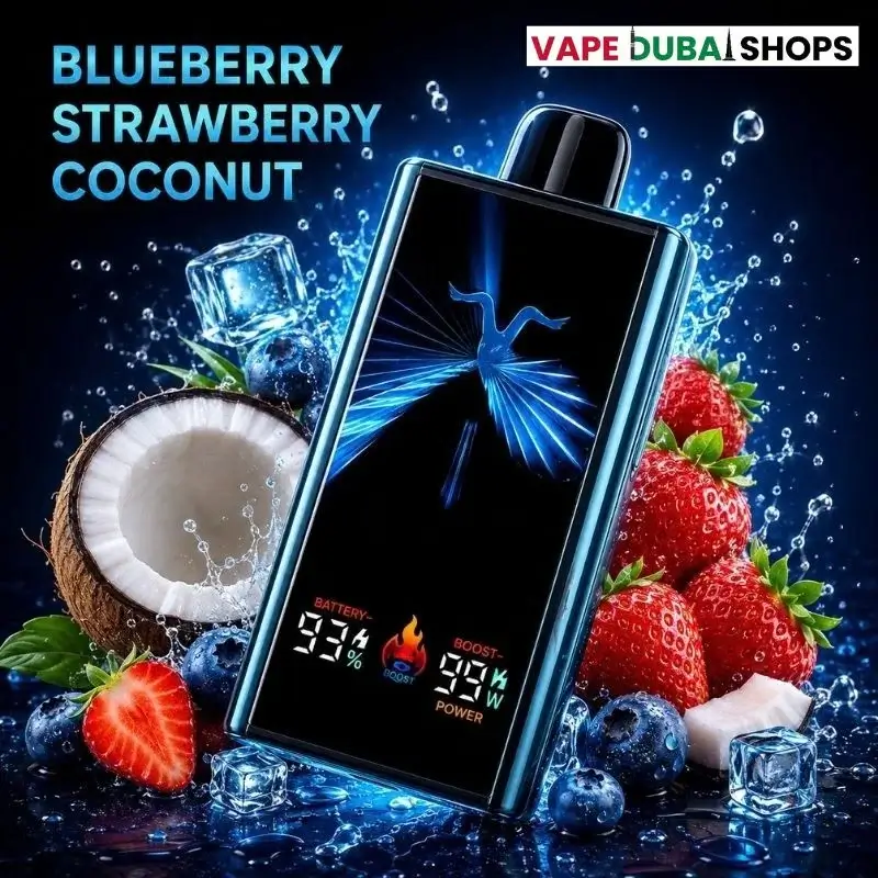 IGNITE-V300-30000-Puffs-Disposable-Vape-50MG-in-Dubai-UAE-blueberry-strawberry-coconut
