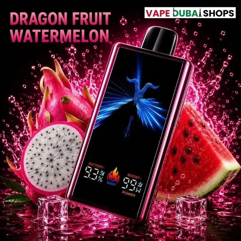 IGNITE-V300-30000-Puffs-Disposable-Vape-50MG-in-Dubai-UAE-dragon-fruit-watermelon