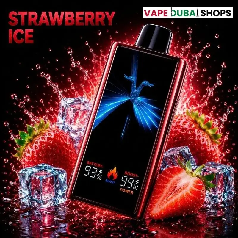 IGNITE-V300-30000-Puffs-Disposable-Vape-50MG-in-Dubai-UAE-strawberry-ice