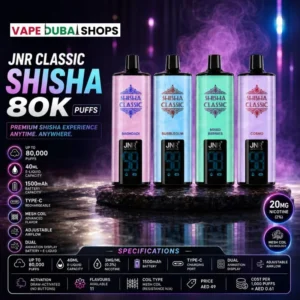 JNR Shisha Classic 80000 Puffs Disposable Vape