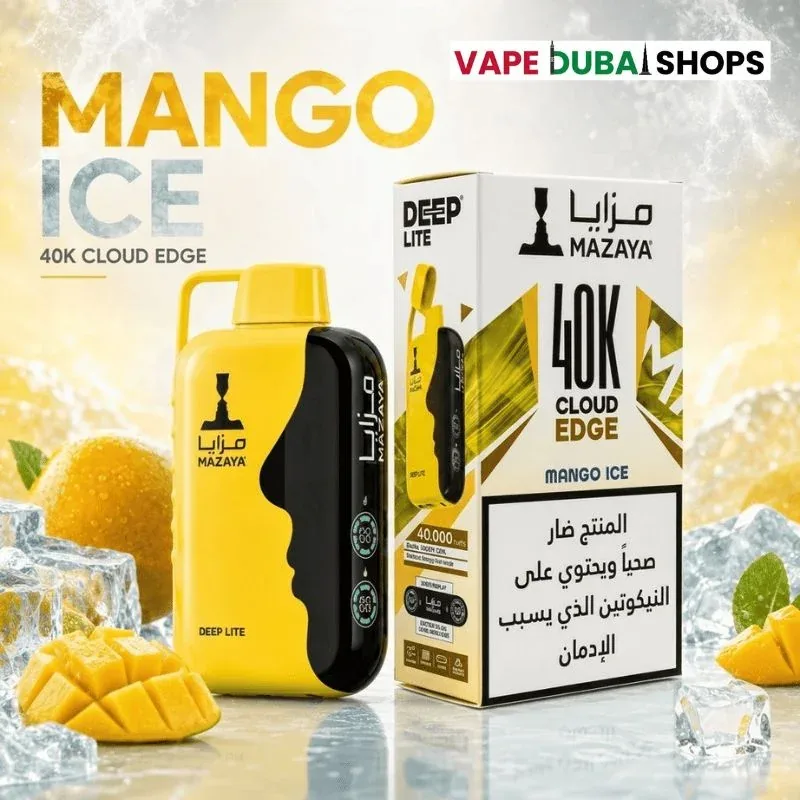 Mazaya-40k-Deep-Lite-20mg-Disposable-Vape-in-Dubai-mango-ice