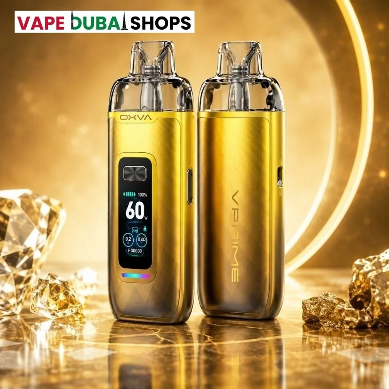 OXVA-VPrime-2-Pod-Vape-Kit-60W-in-DUBAI-UAE-Shard-Gold