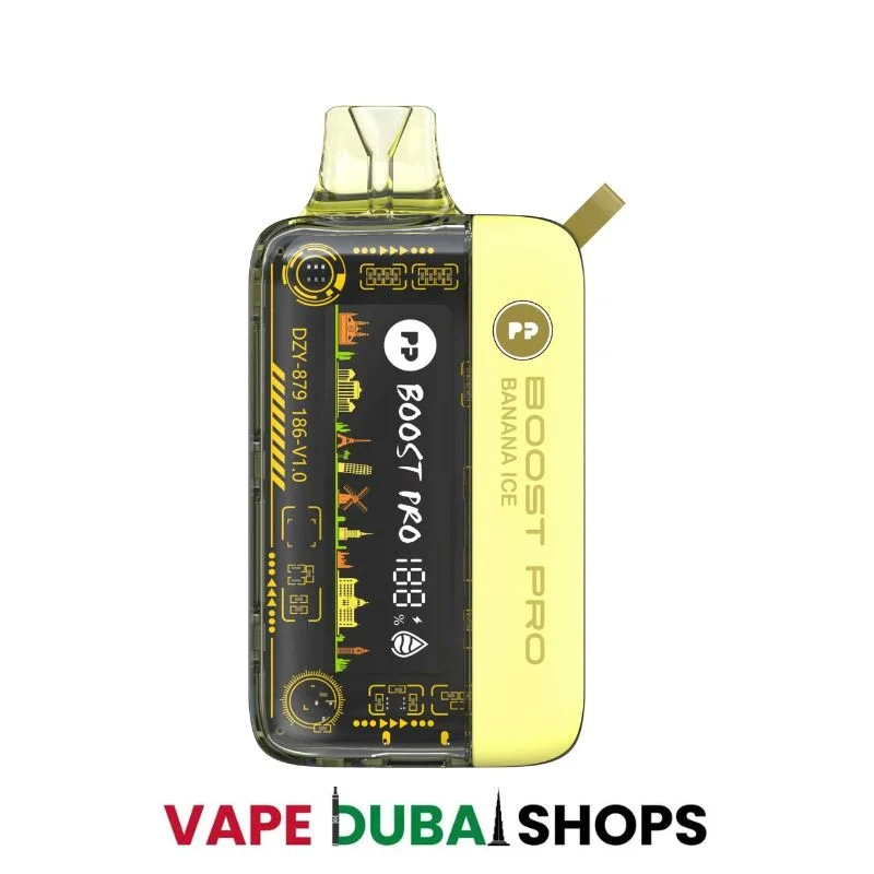 PYNE-POD-Boost-Pro-20000-Puffs-20MG-Disposable-Vape-in-Dubai-Banana-Ice