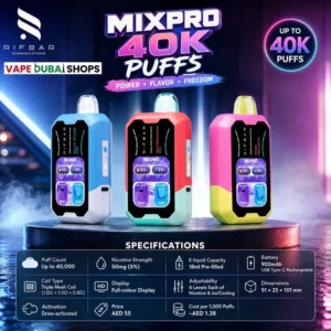 Rifbar-Mixpro-40K-50mg-Disposable-Vape-in-UAE.