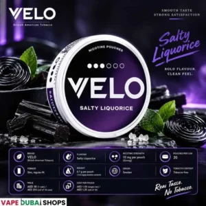 Velo Salty Liquorice