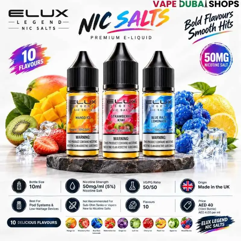Elux Legend Nic Salts 50mg