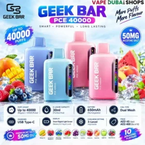 Geek Bar PCE 40000 Puffs Disposable Vape 50MG