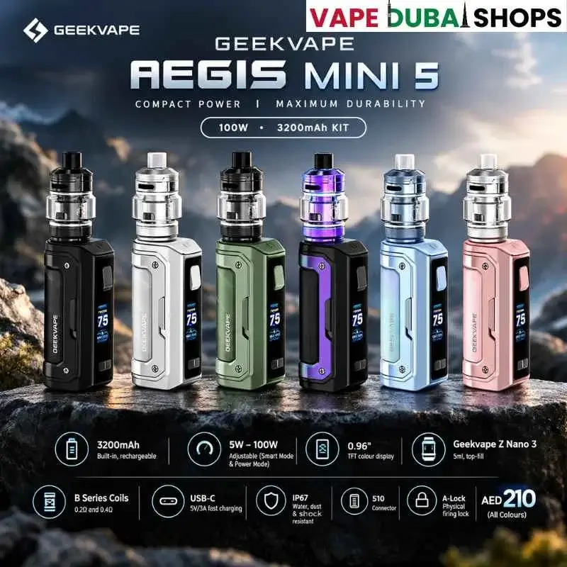 Geekvape Aegis Mini 5 Kit 3200mAh 100W