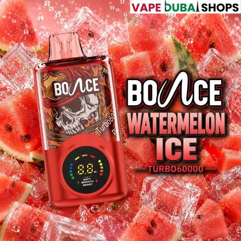 Bounce Turbo 60000 Puffs 20mg Disposable Vape-Watermelon Ice