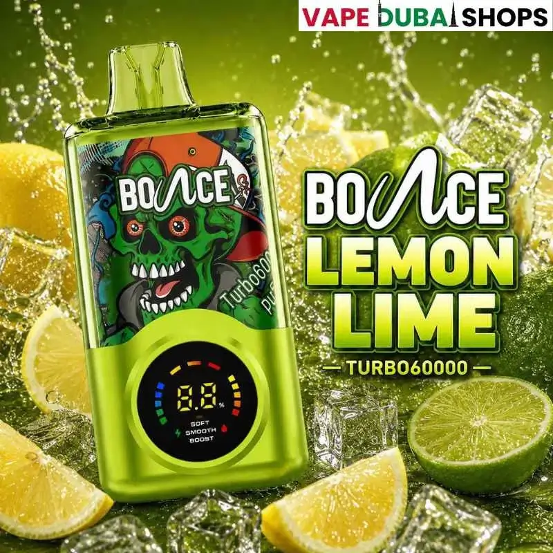 Bounce Turbo 60000 Puffs 20mg Disposable Vape-Lemon mint