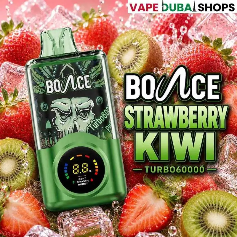 Bounce Turbo 60000 Puffs 20mg Disposable Vape-Strawberry Kiwi