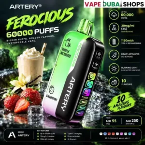 Artery Ferocious 60000 Puffs Disposable Vape