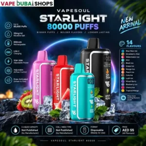 VapeSoul Starlight 80000 Puffs Disposable Vape