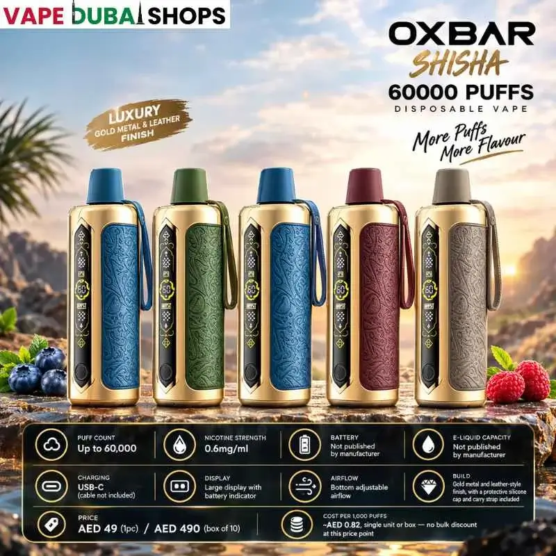 OXBAR Shisha 60k Disposable