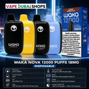WAKA Nova 12000 Puffs 18mg Disposable
