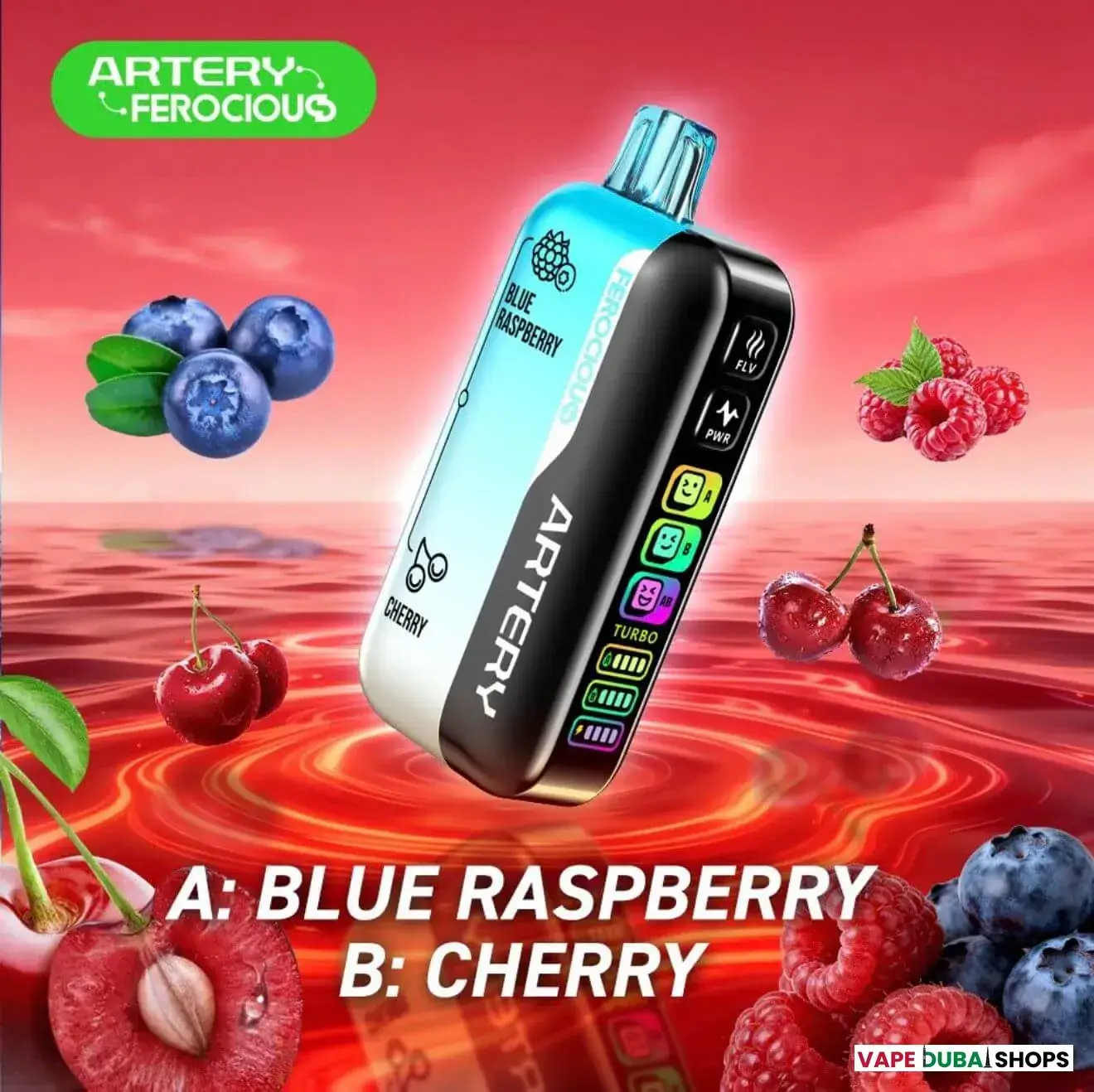 artery-ferocious-60000-puffs-disposable-vape-blue-raspberry-cherry