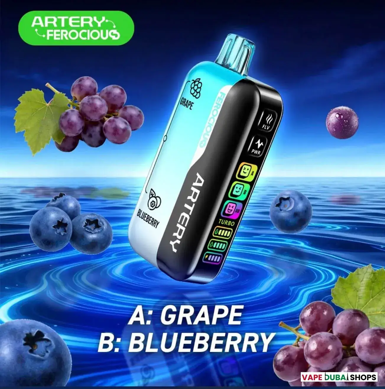 artery-ferocious-60000-puffs-disposable-vape-grape-blueberry