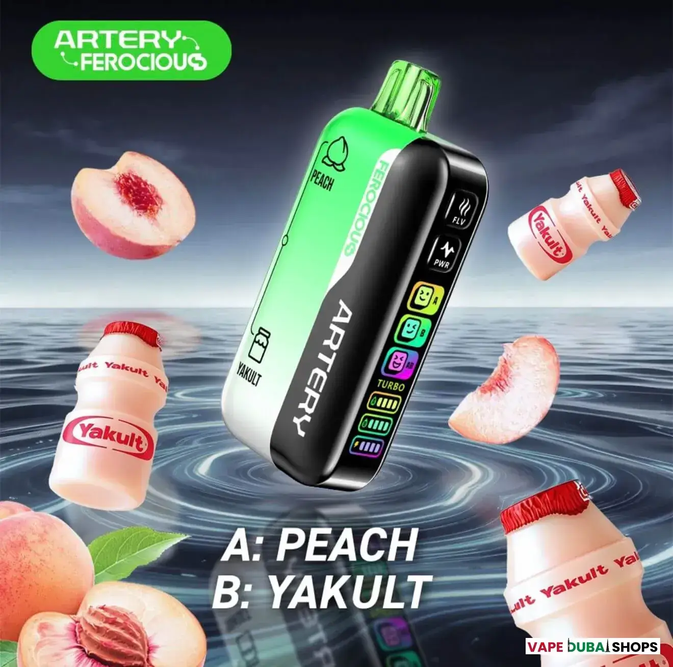artery-ferocious-60000-puffs-disposable-vape-peach-yakult.