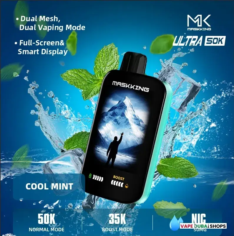 maskking-ultra-50000-puffs-disposable-vape-dubai-cool-mint