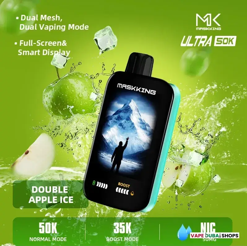 maskking-ultra-50000-puffs-disposable-vape-dubai-double-apple-ice