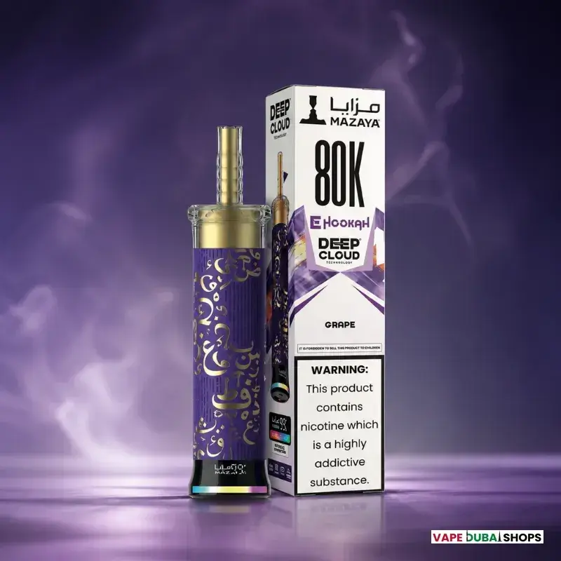 mazaya-ehookah-deep-cloud-80000-puffs-disposable-grape