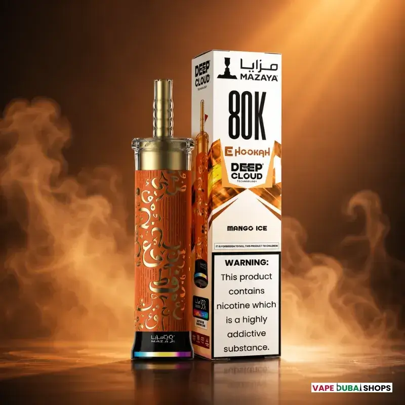 mazaya-ehookah-deep-cloud-80000-puffs-disposable-mango-ice