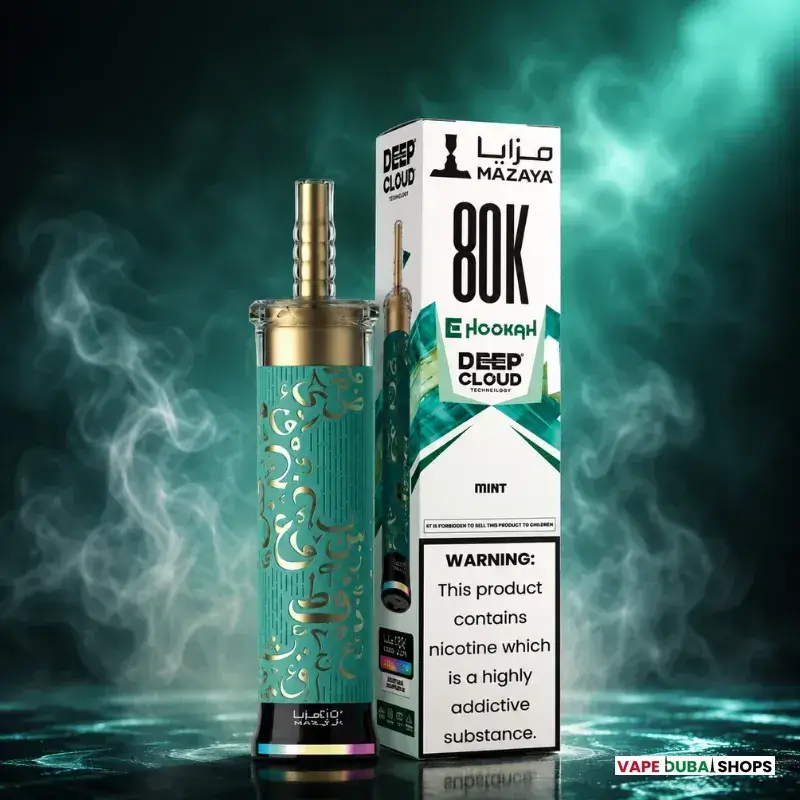 mazaya-ehookah-deep-cloud-80000-puffs-disposable-mint