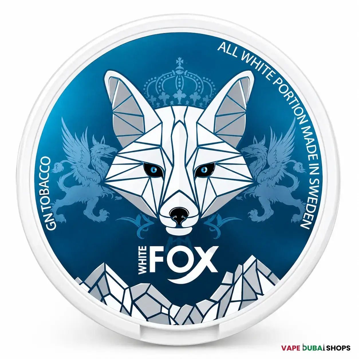 White Fox GN Tobacco Blue 12mg Nicotine Pouches - Image 2